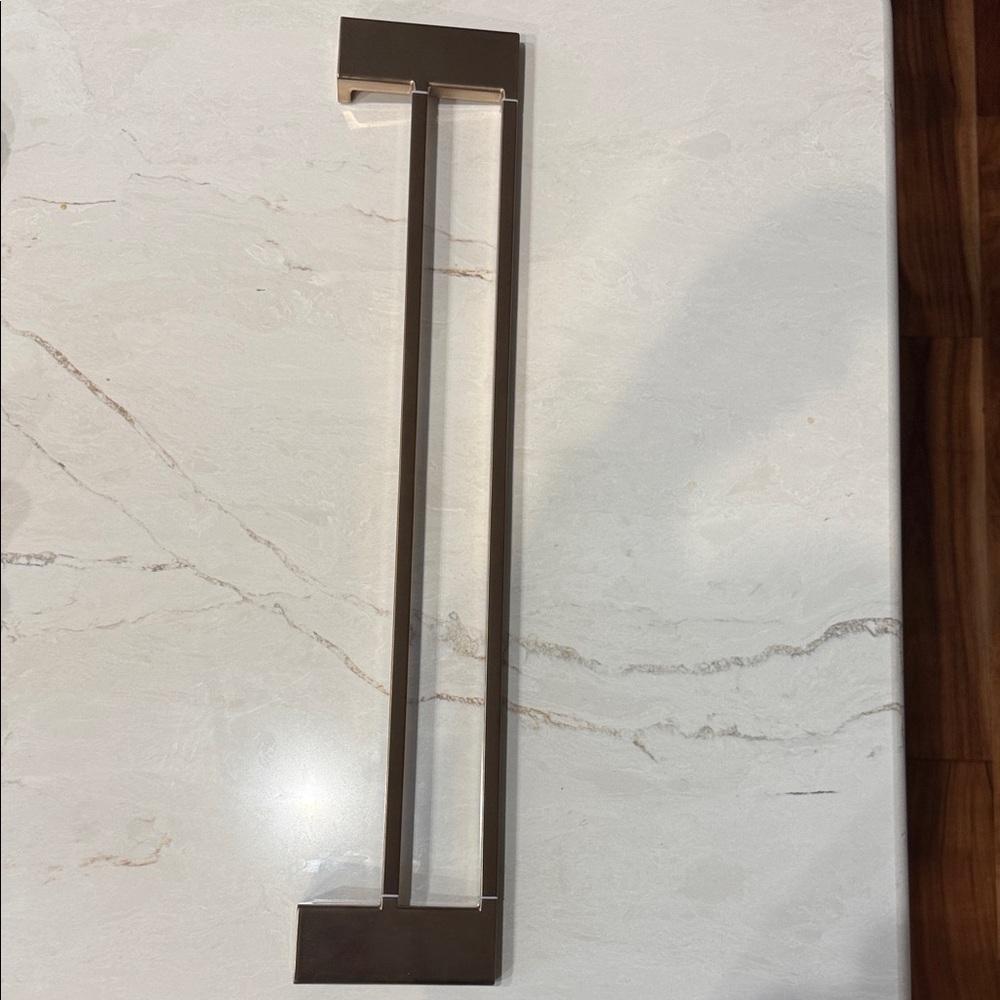 hansgrohe AddStoris Brushed Bronze Double Bath Towel Rail